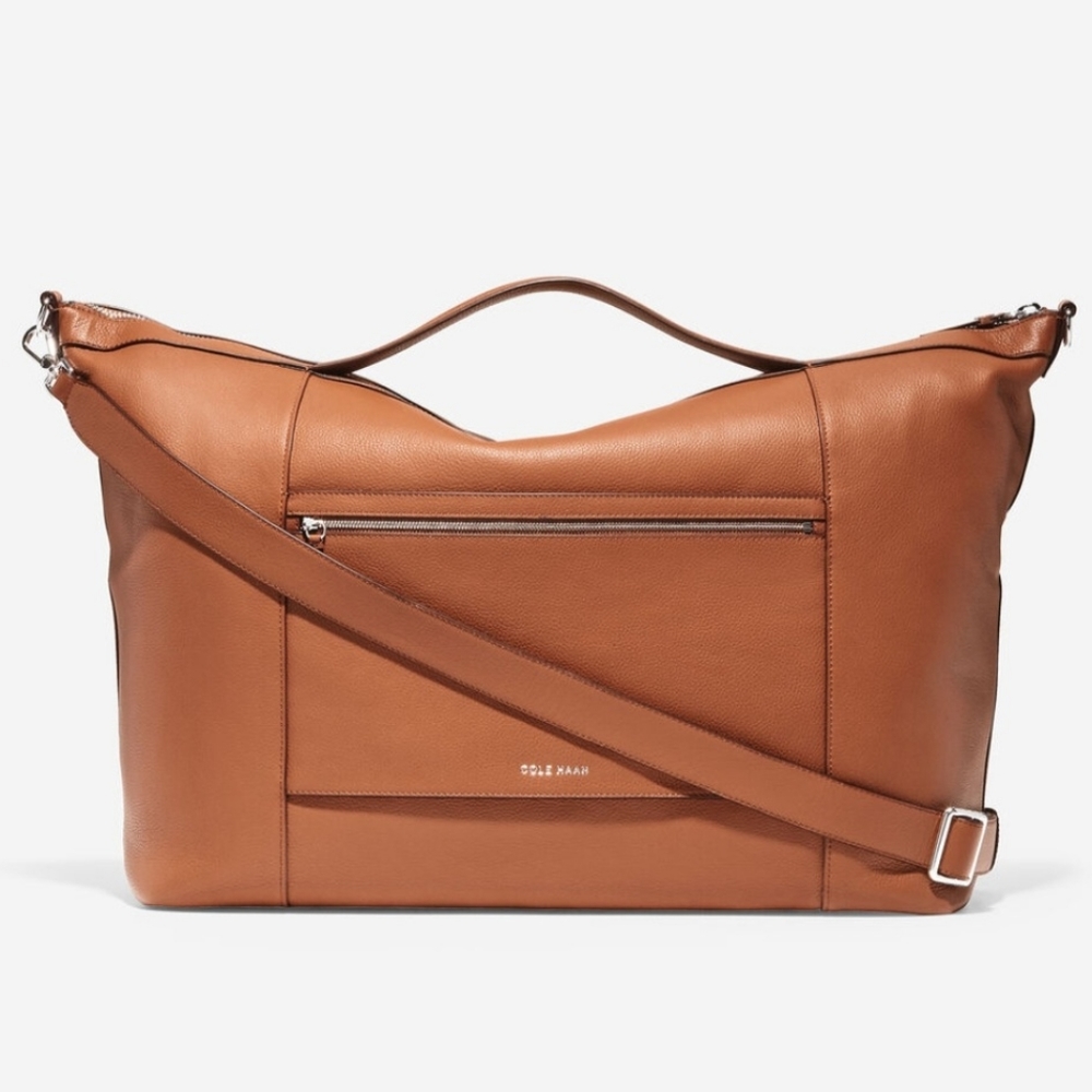 Cole Haan Large Brittish Tan Duffle Bag
